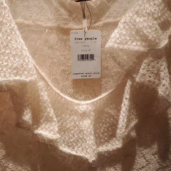 Free People NWT $168 Macaroon Sweater - Picture 6 of 6
